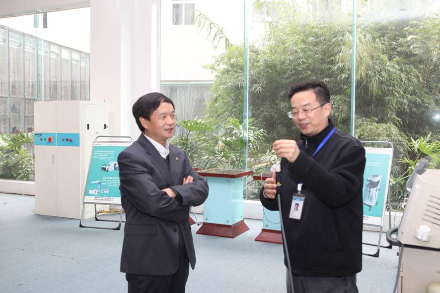国家科技部火炬中心段俊虎副主任视察海扶医疗