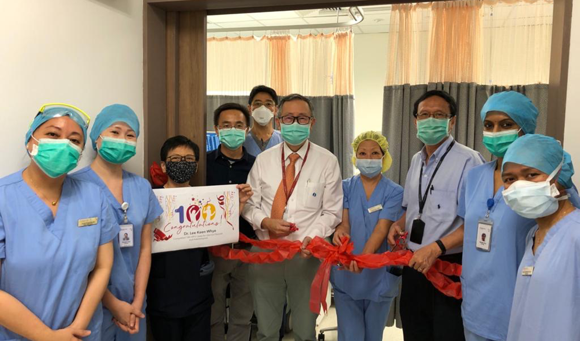 祝贺新加坡斐瑞医院海扶®微无创治疗中心开业两周年